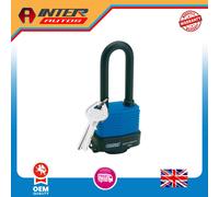 Draper Laminated Steel Padlock with Extra Long Shackle, 45mm 64177