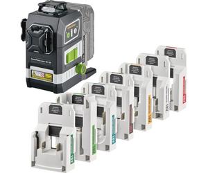 Draper Laserliner Powerplane Laser, 3G Multi 18V, Set Three Dimensional Green Laser