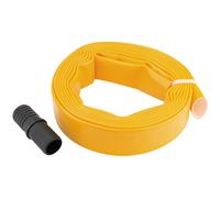 Draper Layflat Heavy Duty Pressure Hose With Adaptor 5m x 32mm Orange & Black