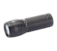 Draper LED Aluminium Hand Torch, 5W, 45 Lumens, 3 x AAA Batteries Required