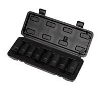 Draper Locking Wheel Nut Removal Set 1/2" Sq. Dr. 8 Piece Wheel Lock Removal Kit