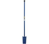 Draper Expert 1600 x 260 mm Solid Forged Fencing Spade | All-Steel Tubular with Digger | Solid forged Socket Gardening Hand Tool |Post Spade|Fench Shovel| 24414 Blue