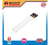 Draper Long Reach Soft Grip Screwdriver Set (3 Piece) 13429