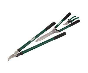 Draper Lopper Shear & Secateurs 3pc Set Tree Hedge Pruning Set 28210