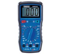Draper Manual-Ranging Digital Multimeter, 1 x Test Leads, 1 x Case
