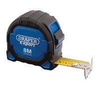 Draper Measuring Tape 8m 26ft x 27mm ABS Case Soft Grip 83633