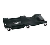 Draper Mechanics Creeper Six Multi Directional Castors PVC Construction Black
