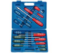 Draper Mechanics,Engineer's Screwdriver Set - Multi Coloured
