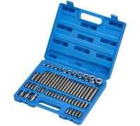 Draper Expert 63376 Mechanicfts Socket And Bit Set 3/8 1/2in Sq. Dr. (61 Piece) per set