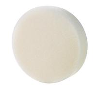 Draper Medium-Light Polishing Pad, 125mm, White 07579