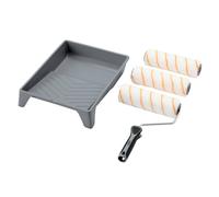 Draper Medium Pile Polyester Paint Roller Set Soft Grip 5pc 9" sleeves 20945