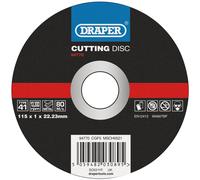 Draper Metal Cutting Disc 115mm 1mm 22mm