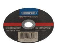 Draper Metal Cutting Disc 100mm 2.5mm 16mm