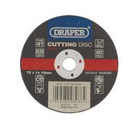 Draper 94767 Metal Cutting Disc 75 X 1 X 10Mm each 1