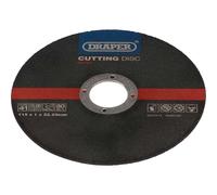 Draper Metal Cutting Discs Pack of 100 115mm 1mm 22mm