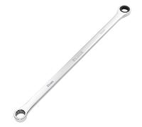 Draper Metric 15mm Extra Long Double Ring Ratchet Spanner Chrome 27771