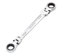 Draper Metric 16 x 17mm Flexible Head Double Ring Ratchet Spanner 27756