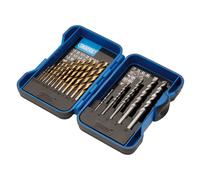 Draper Metric Combination HSS and Masonry Drill Bit Set 17 Piece Boxed 18551