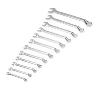 Draper Metric Combination Spanner Set 8 - 22mm 12 Piece Bi Hexagon Ring 64605