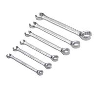 Draper Metric Flare Nut Pipe Spanner Set 6 Piece Chrome Plated 17759