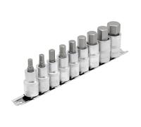Draper Metric Hex Socket Bit Set 1/2" Sq Dr 55mm 9 Piece H6 to H19 16307