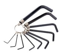 Draper Metric Hexagon Key Set Manufactured From Chrome Vanadium Steel 10 Pieces