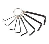 Draper Metric Hexagon Key Set Manufactured From Chrome Vanadium Steel 8 Pieces