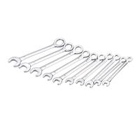 Draper Metric Midget Combination Spanner Set Chrome Vanadium Steel 10 Pieces