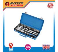 Draper Metric Socket Set, 1-2" Sq. Dr. (26 Piece) 16368