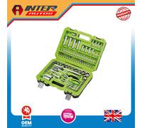 Draper Metric Socket Set, 1-4” and 1-2” Sq. Dr. (100 Piece) 55318