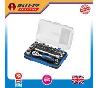 Draper Metric Socket Set, 1-4" Sq. Dr. (25 Piece) 16354