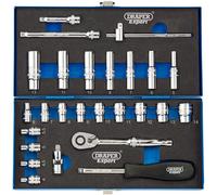 Draper Metric Socket Set, 1/4" Sq. Dr. (26 Piece) 16476