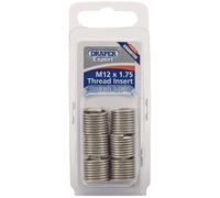 Draper Metric Thread Insert Refill, M12 X 1.75 (Pack Of 6) 21711