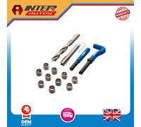 Draper Metric Thread Repair Kit, M14 x 1.25 (15 Piece) 03711