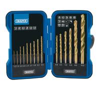 Draper 18549 Metric Titanium Nitride Coated Hss Drill Bit Set (15 Piece) per set