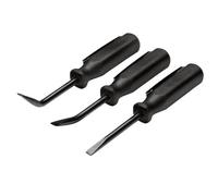 Draper Mini Pry Bar Set, 125mm, Black (3 Piece) 29729