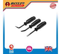 Draper Mini Pry Bar Set, 125mm, Black (3 Piece) 29729