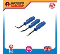 Draper Mini Pry Bar Set, 125mm, Blue (3 Piece) 30598