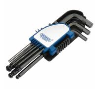 Draper MM HEX KEY SET BALL END 9PC 08380 Metric Hexagon and Ball End Hexagon