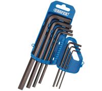 Draper MM Long Patt HEX Key Set 7PC - 33690