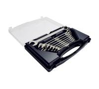 Draper MS-8 STAINLESS 8 piece 8 - 22mm Stainless Steel Long Combination Spanner Set