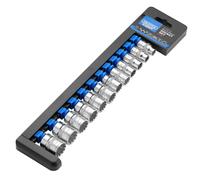 Draper Multi Drive Socket Set 3/8"D 12 Piece Standard Length Chrome 50160
