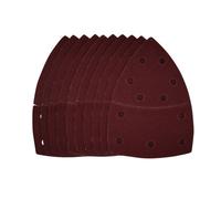 Draper Multi-Sanding Sheets With Hook And Loop, 102 X 62mm, 93mm, 120 Grit (Pack Of 10) 44102