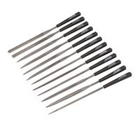 Draper Needle File Tool Set With Moulded Plastic Handles 140mm 12 Pieces