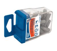 Draper No.2 Pz Type 1/4" Insert Bits In Plastic Storage Case 20 Piece 34220