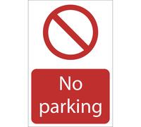 Draper No Parking Sign 400mm 600mm Standard