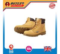 Draper Nubuck Style Safety Boots, Size 12, S1 P SRC 85971 85971