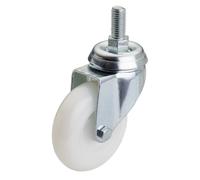 Draper NYLON CASTOR BOLT-75M DIA 65500 Nylon Wheeled Swivel Bolt Castors
