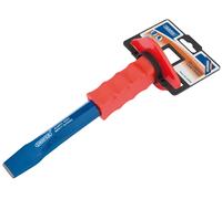 DRAPER Octagonal Shank Cold Chisel with Hand Guard, 25 x 250mm (Display Packed)