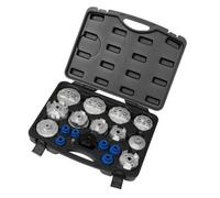 Draper Oil Filter Cap Wrench Set (19 Piece)